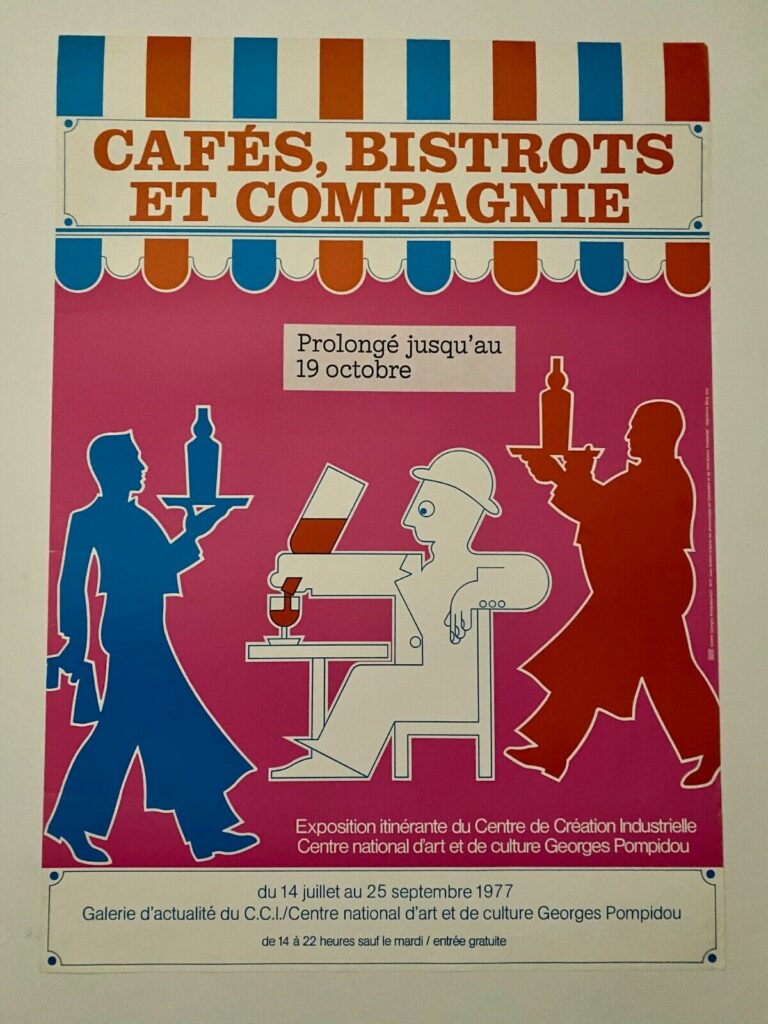 Cafés, Bistrots et Compagnie, Jean Dethier, CCI, Centre Pompidou